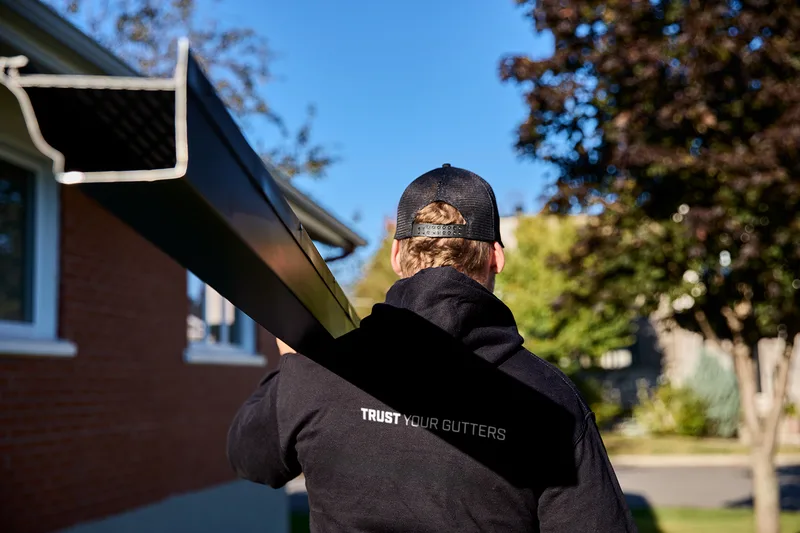 Protège-gouttières Alu-Rex DoublePro® sur la Rive-Nord